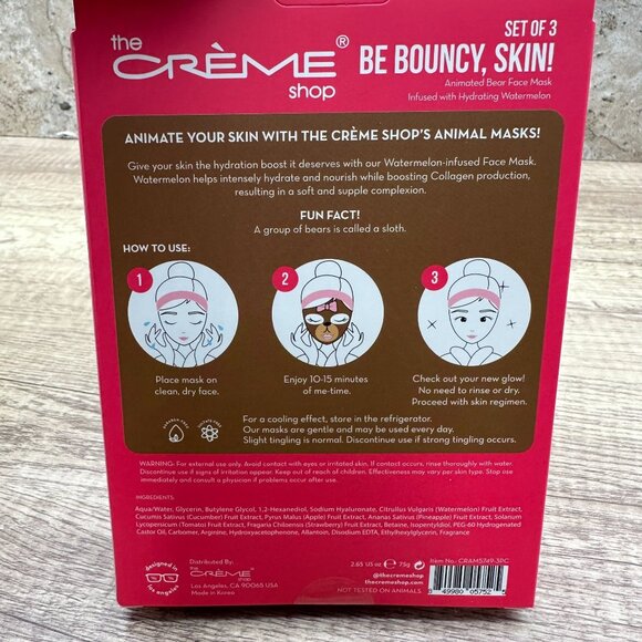 Bundle Of The Creme Shop Eyeshadows Palettes, Towelettes, Moisturizer, Mask Skin - Picture 12 of 12